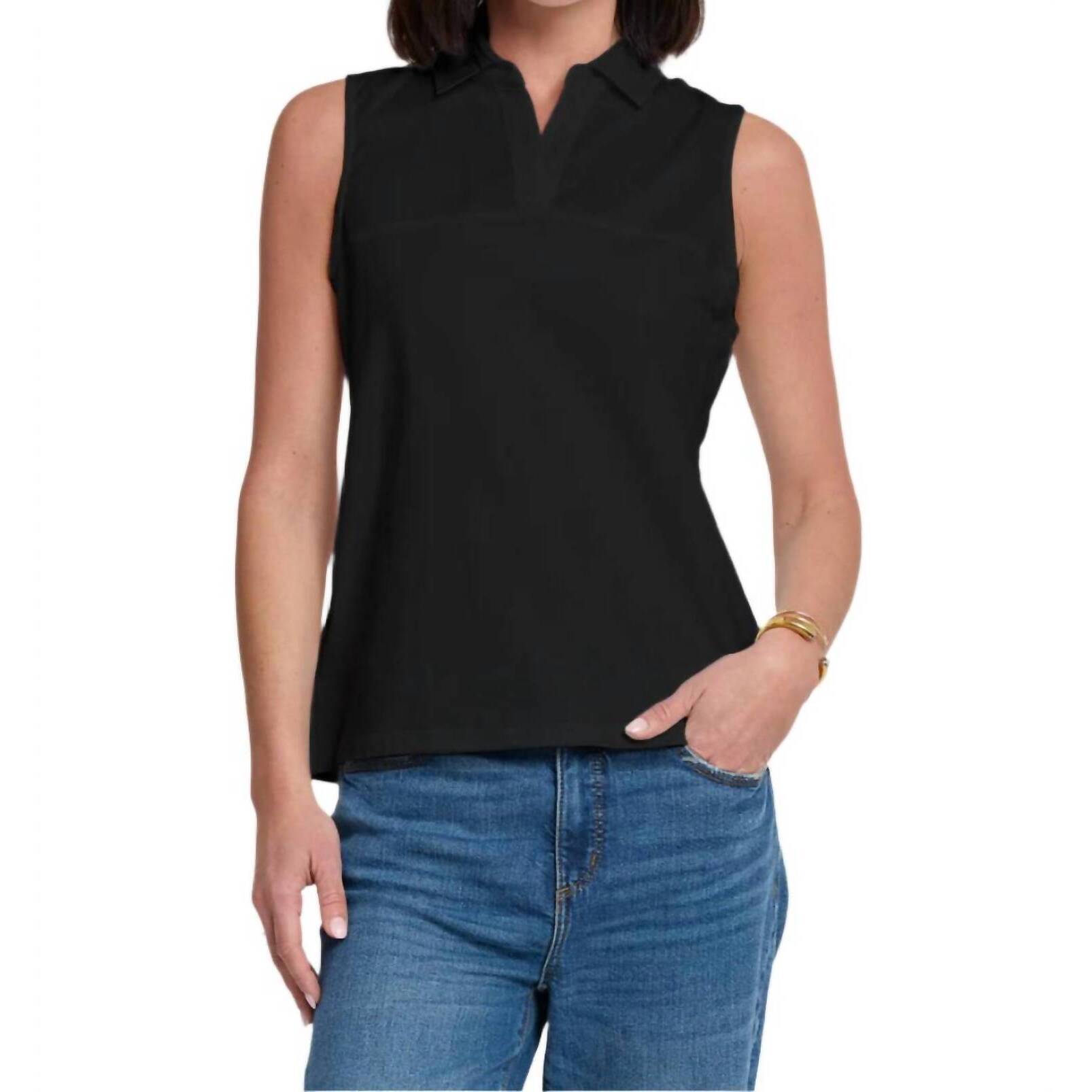 New Hinson Wu Emma Foundation Layer Top In Black